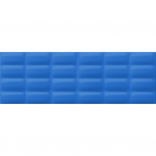 Плитка 25*75 Vivid blue glossy pillow